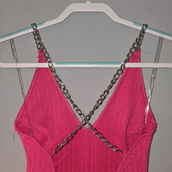 🆕Body Con Dress with Metal Criss Cross Back Straps - Ladies Small - NWT - Picture 4 of 10